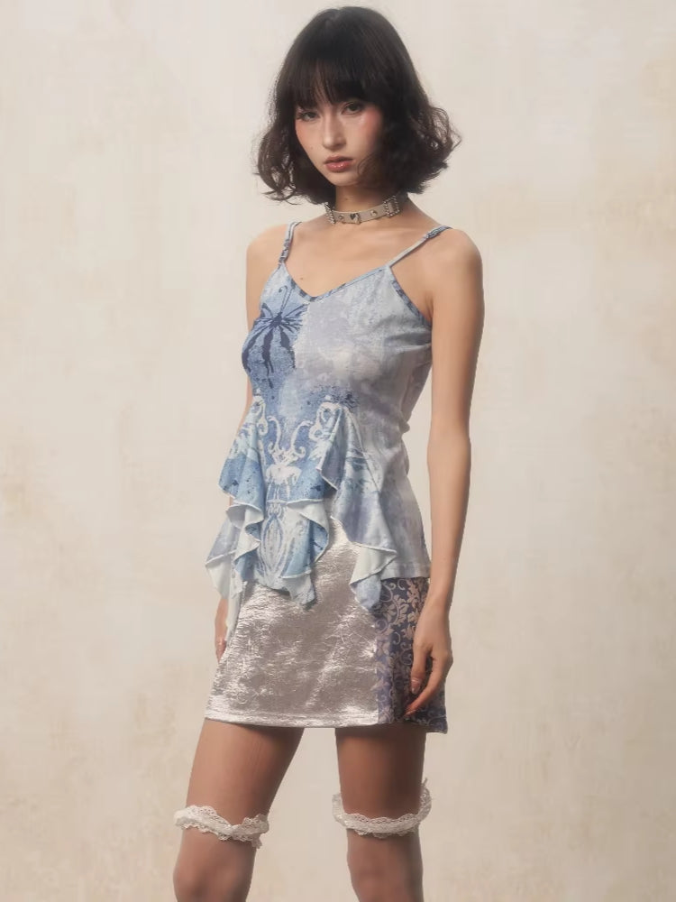 Fairycore Ruffled Top - KAYSMAR