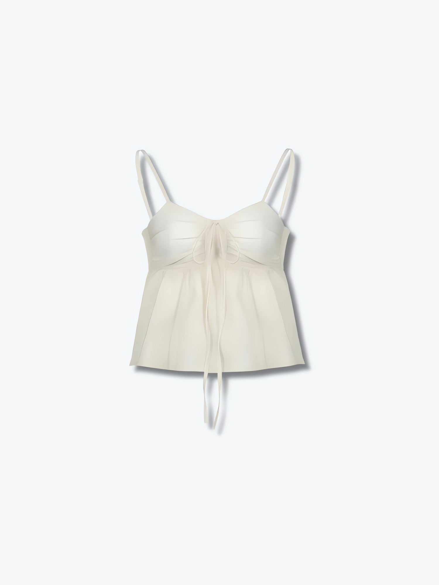 Fairycore Ruched Bust Lace Up Top - KAYSMAR