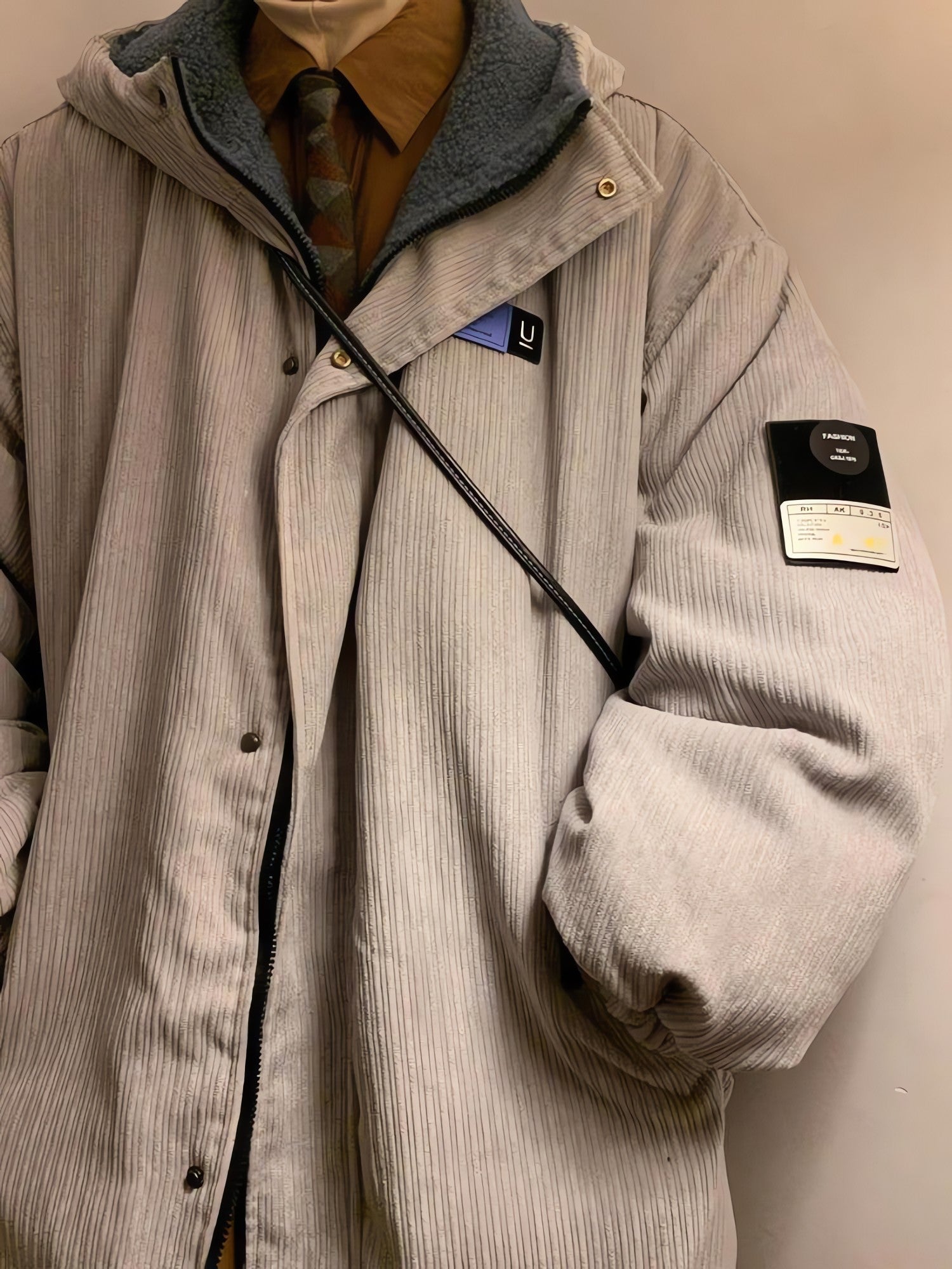 Faux Fur Lining Hooded Puffer Jacket - KAYSMAR