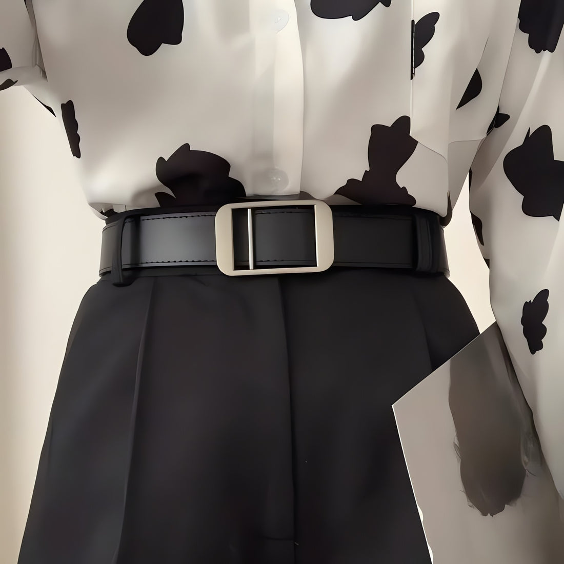 Faux Leather Classic Belt - KAYSMAR