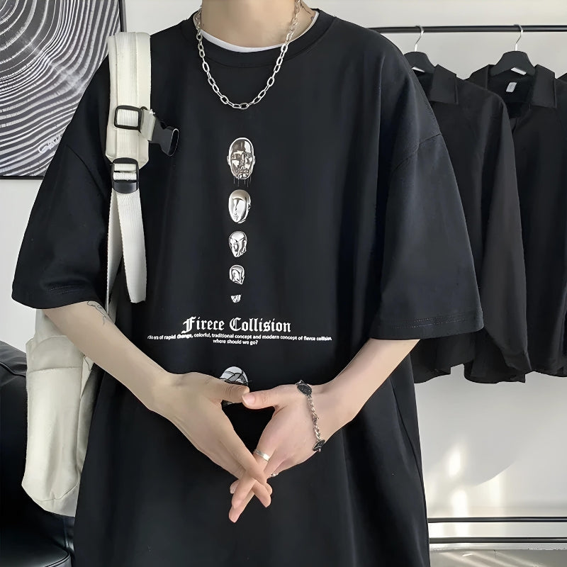 Fierce Collision Oversized Tee - KAYSMAR