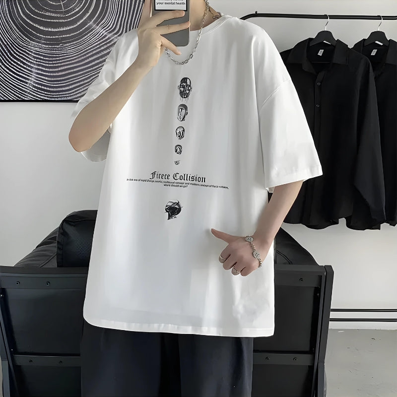 Fierce Collision Oversized Tee - KAYSMAR