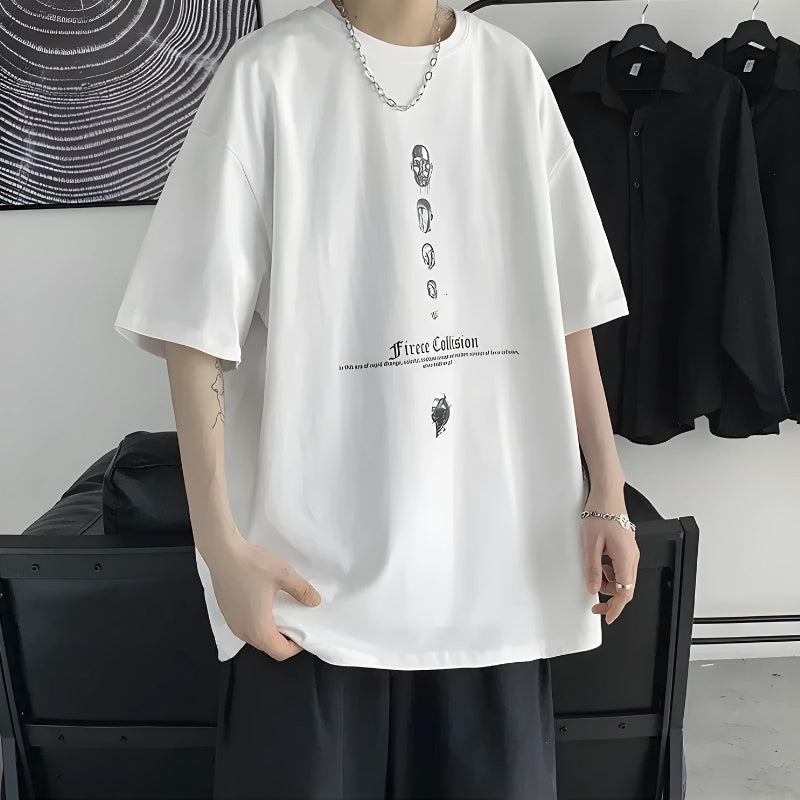 Fierce Collision Oversized Tee - KAYSMAR