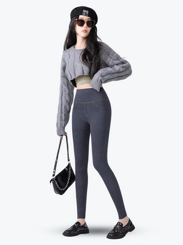 Fit Stretch Denim Jeggings - KAYSMAR