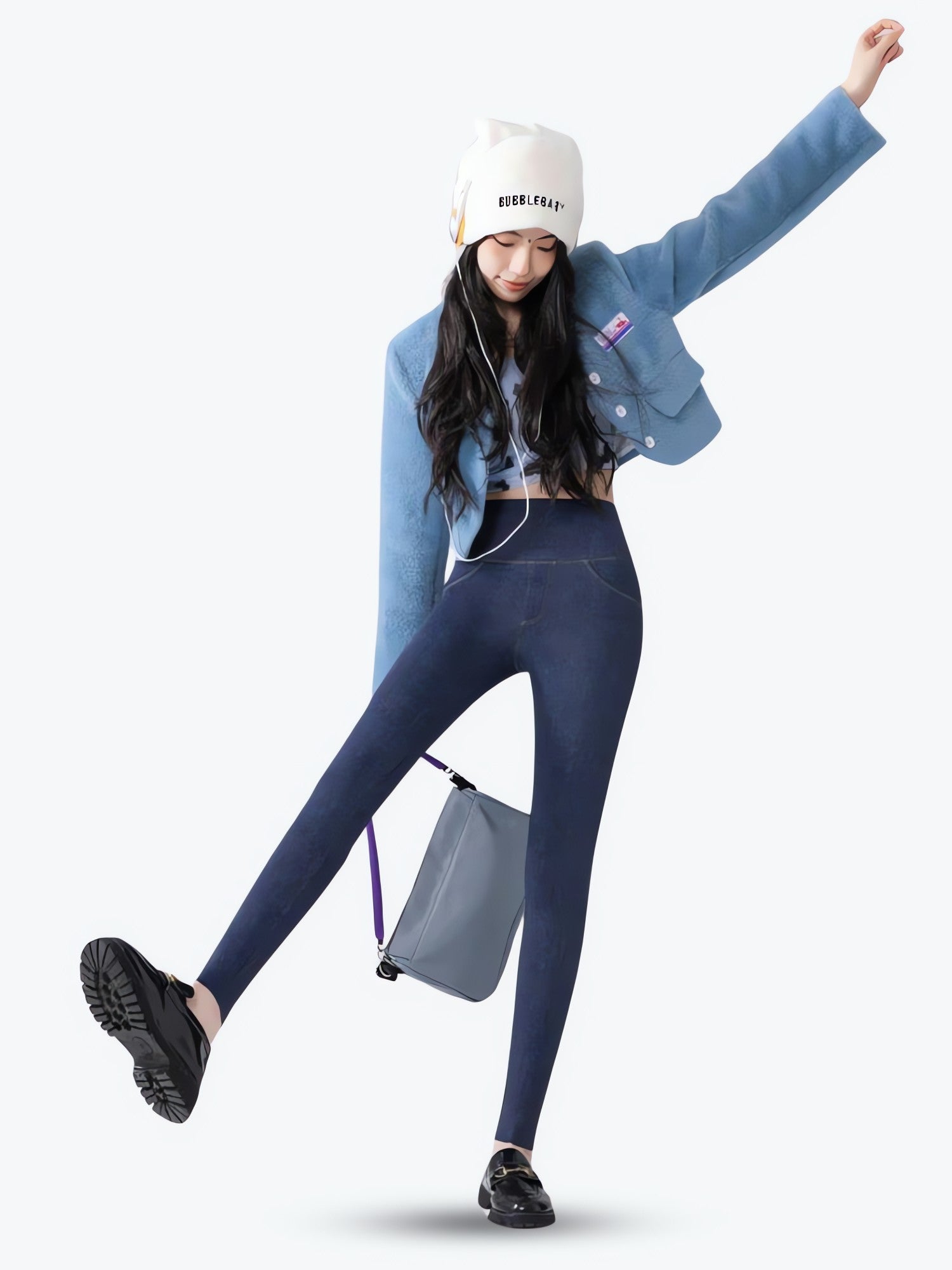 Fit Stretch Denim Jeggings - KAYSMAR