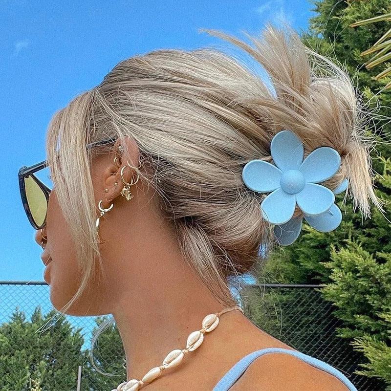 Flower Shaped Hair Clip - KAYSMAR