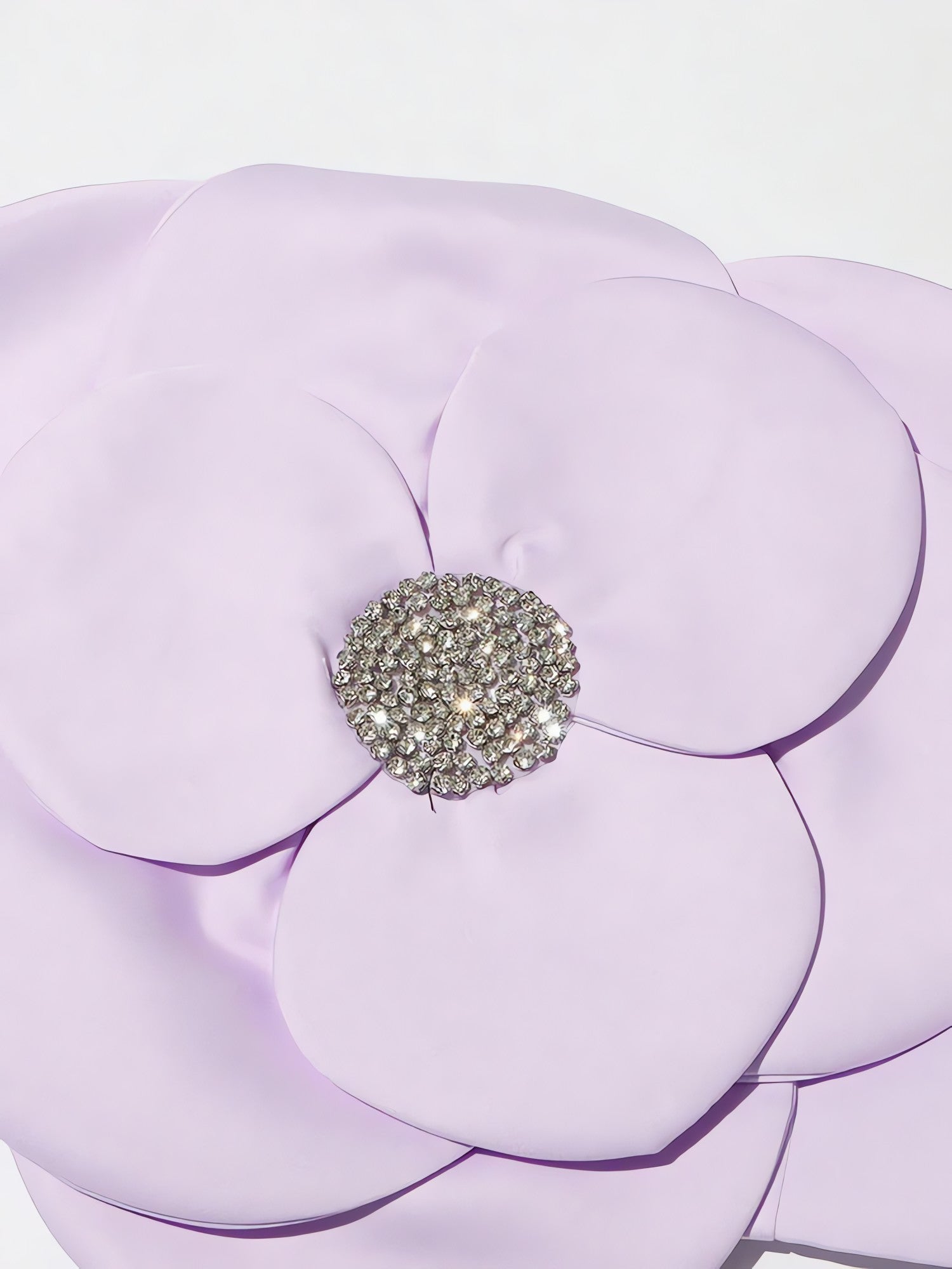 Flower Rhinestone Zip-Up Strapless Top - KAYSMAR