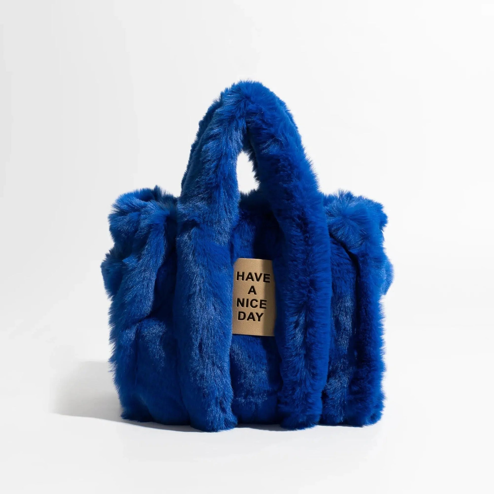 Fluffy Faux Fur Tote Bag - KAYSMAR
