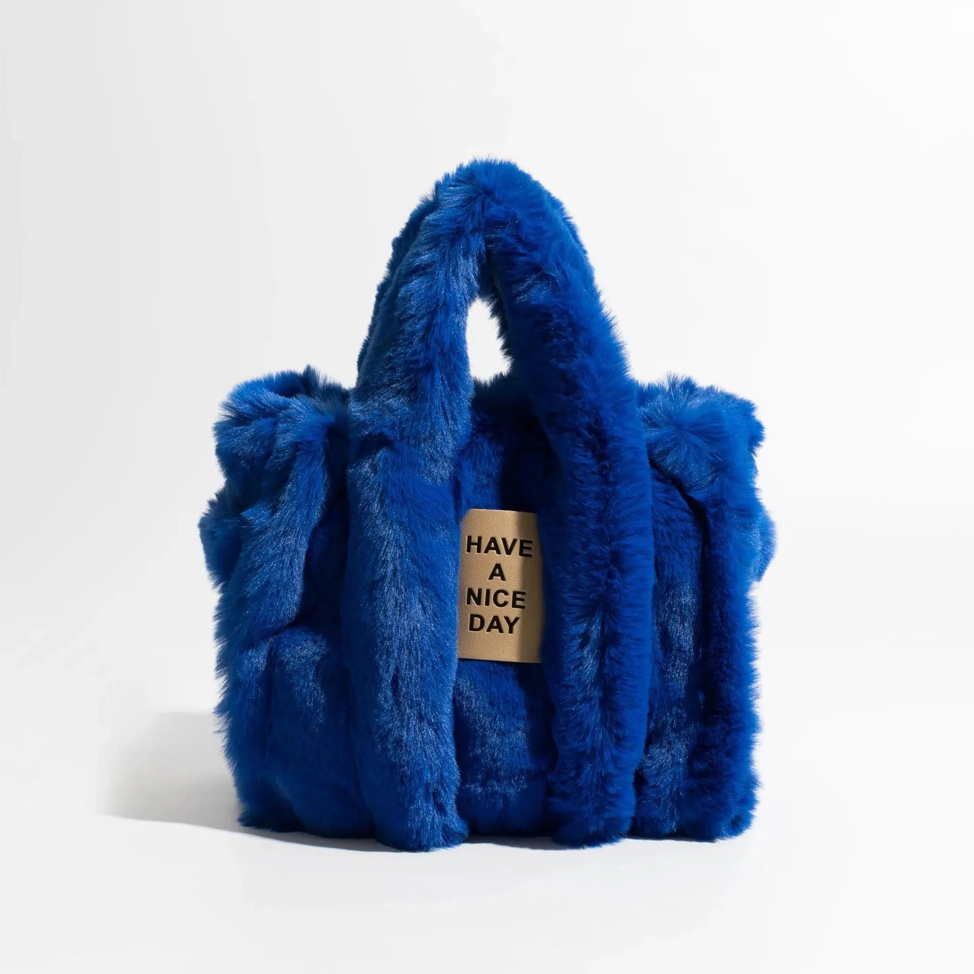 Fluffy Faux Fur Tote Bag - KAYSMAR