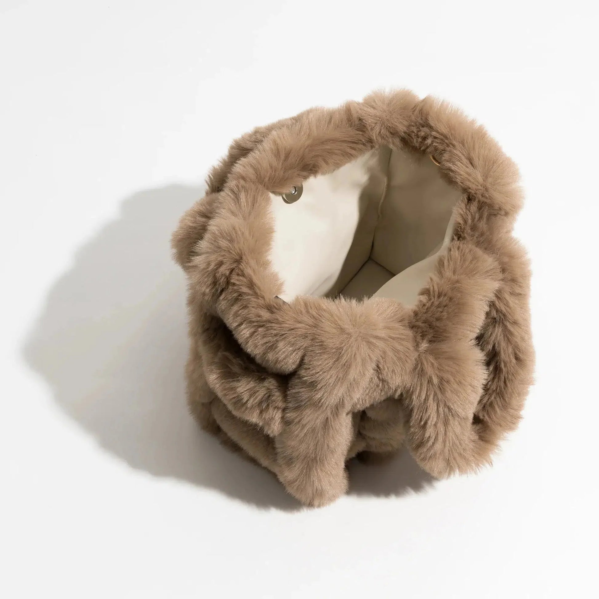 Fluffy Faux Fur Tote Bag - KAYSMAR