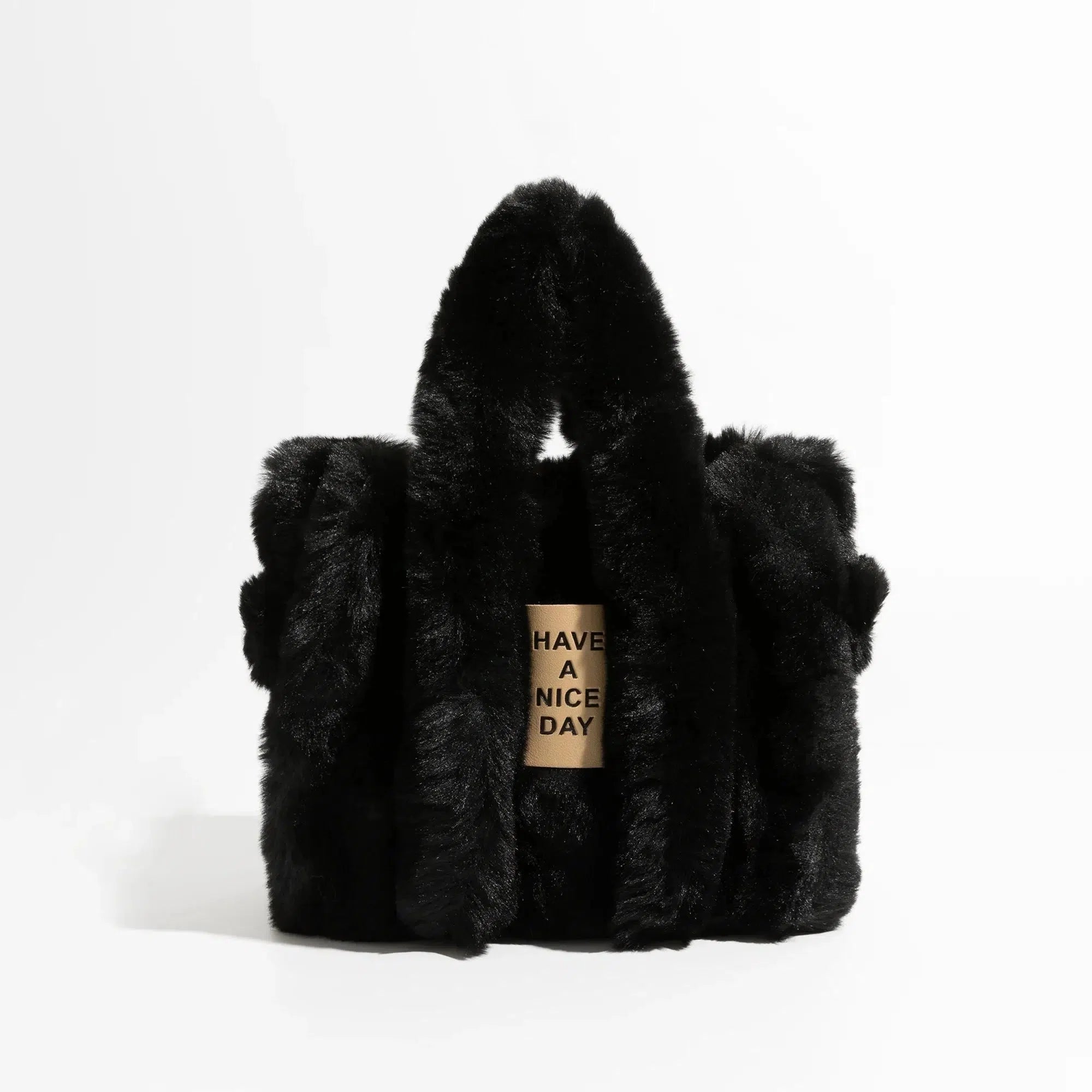 Fluffy Faux Fur Tote Bag - KAYSMAR