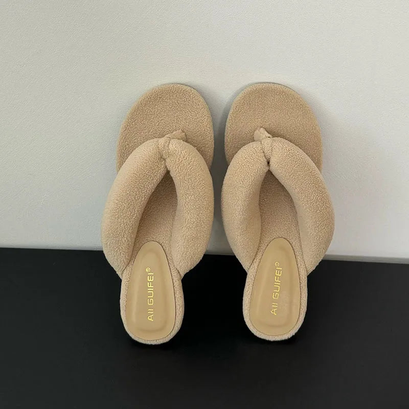 Fluffy Flip Flops - KAYSMAR