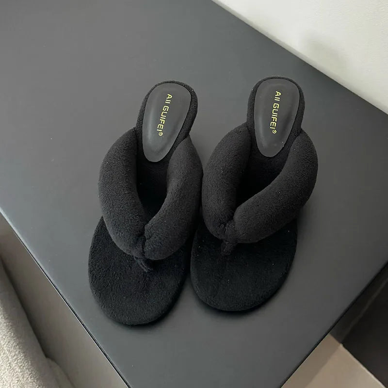 Fluffy Flip Flops - KAYSMAR