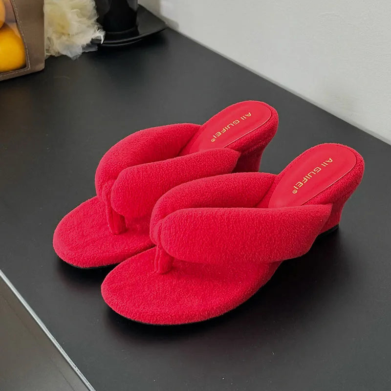 Fluffy Flip Flops - KAYSMAR