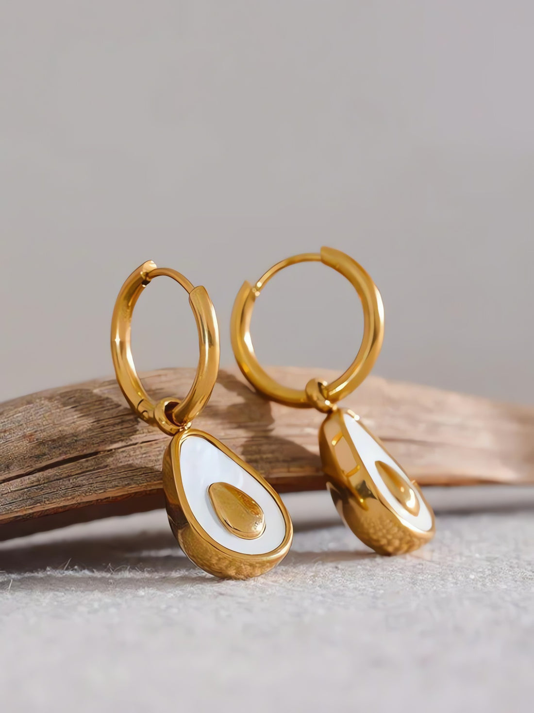 Gold Hoop Earrings - KAYSMAR
