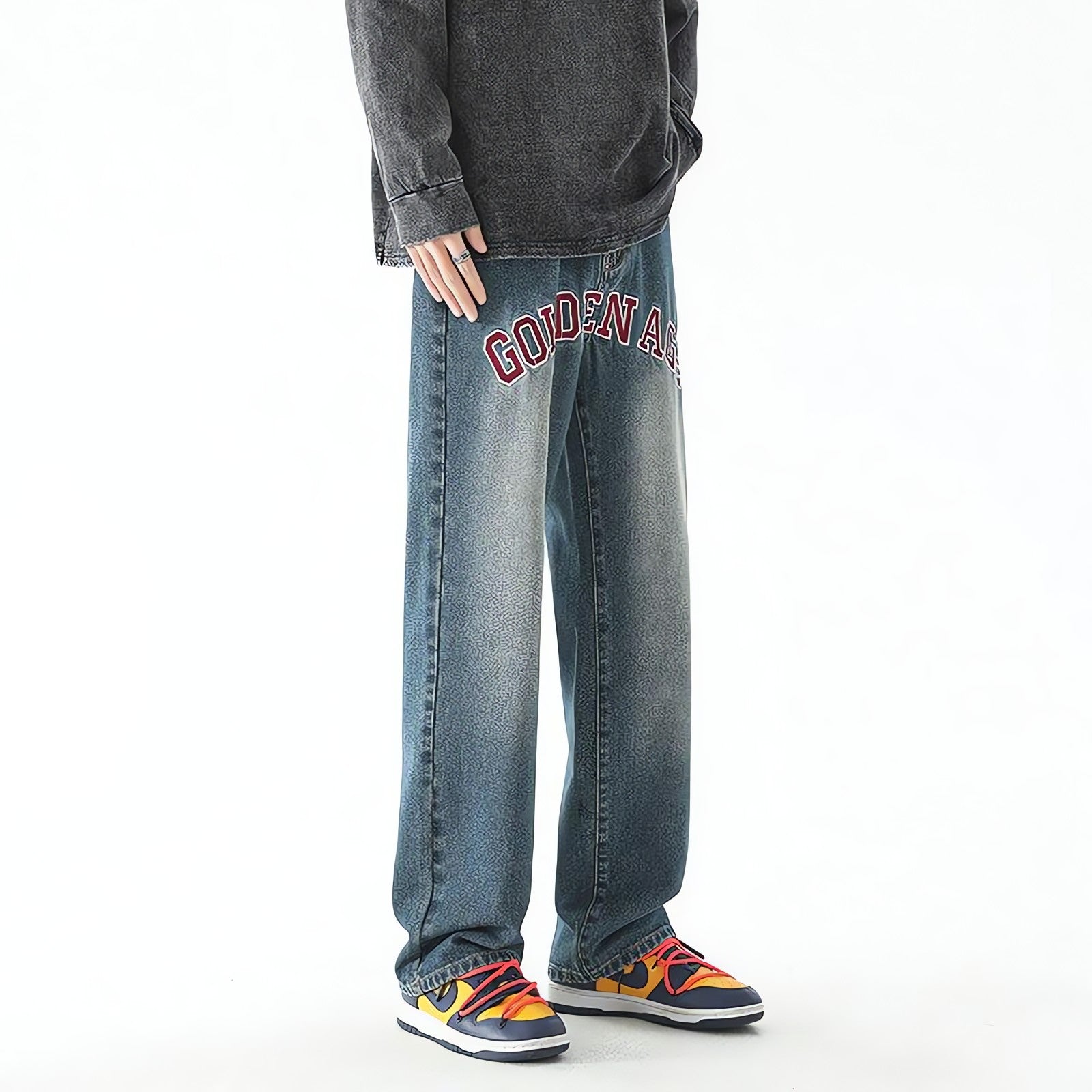 Golden Age Straight Leg Jeans - KAYSMAR