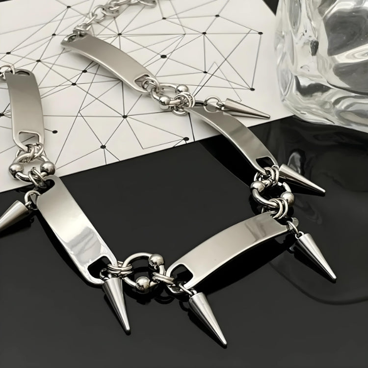Goth Spiked Metal Choker - KAYSMAR
