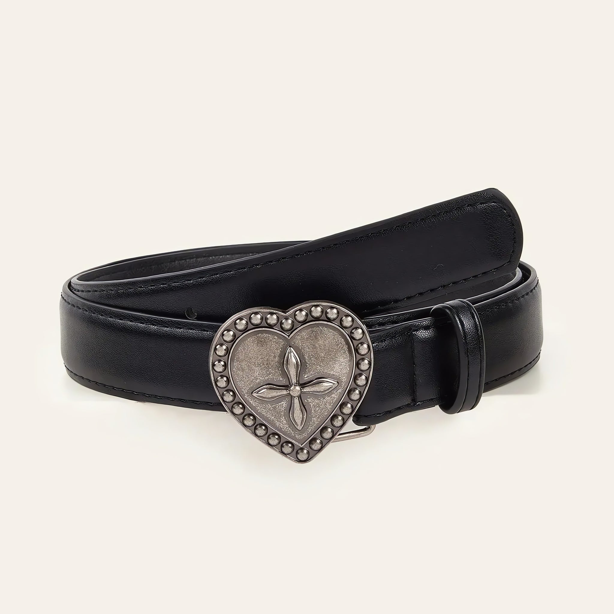 Goth Heart & Cross Belt - KAYSMAR