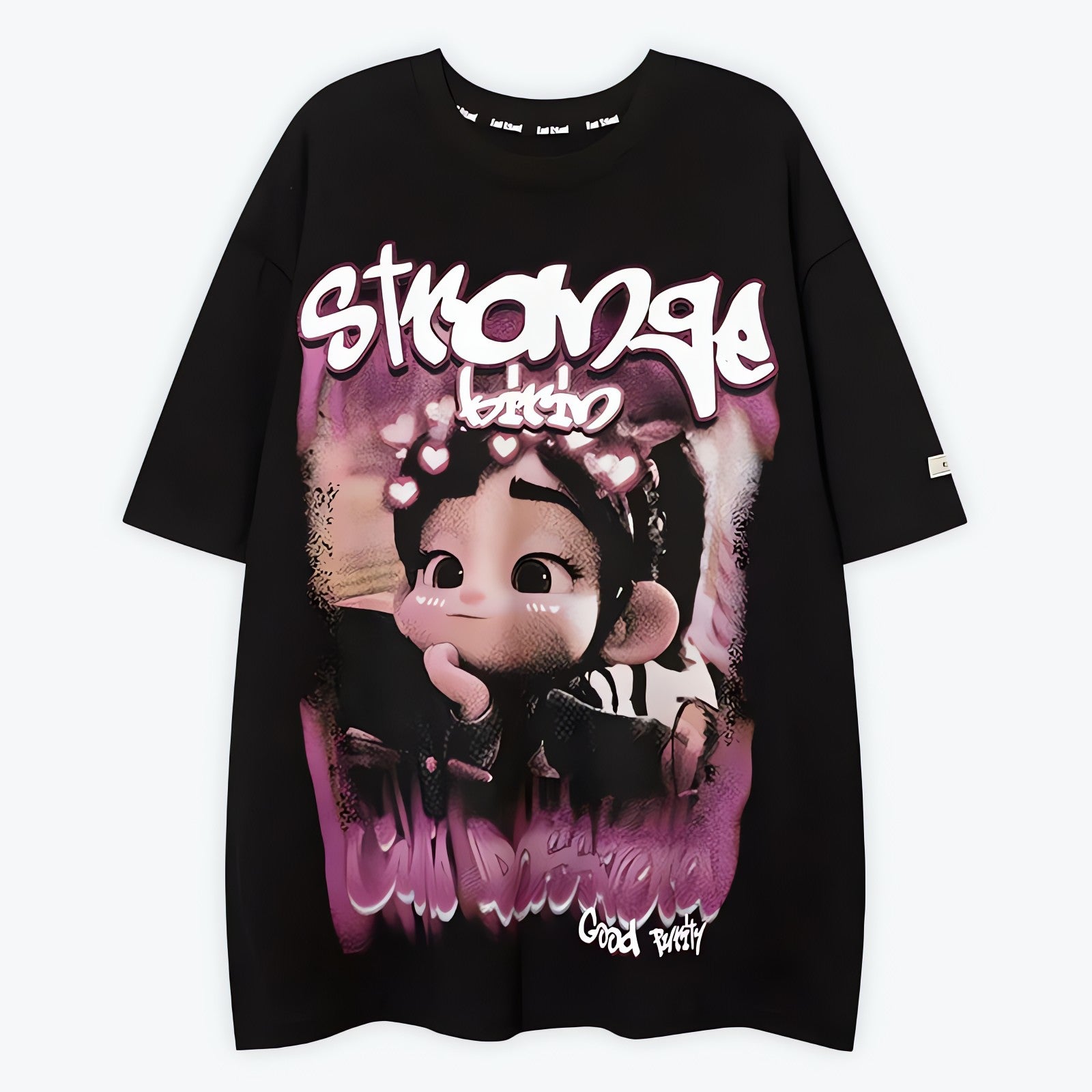 Graffiti Strange Graphic Tee - KAYSMAR