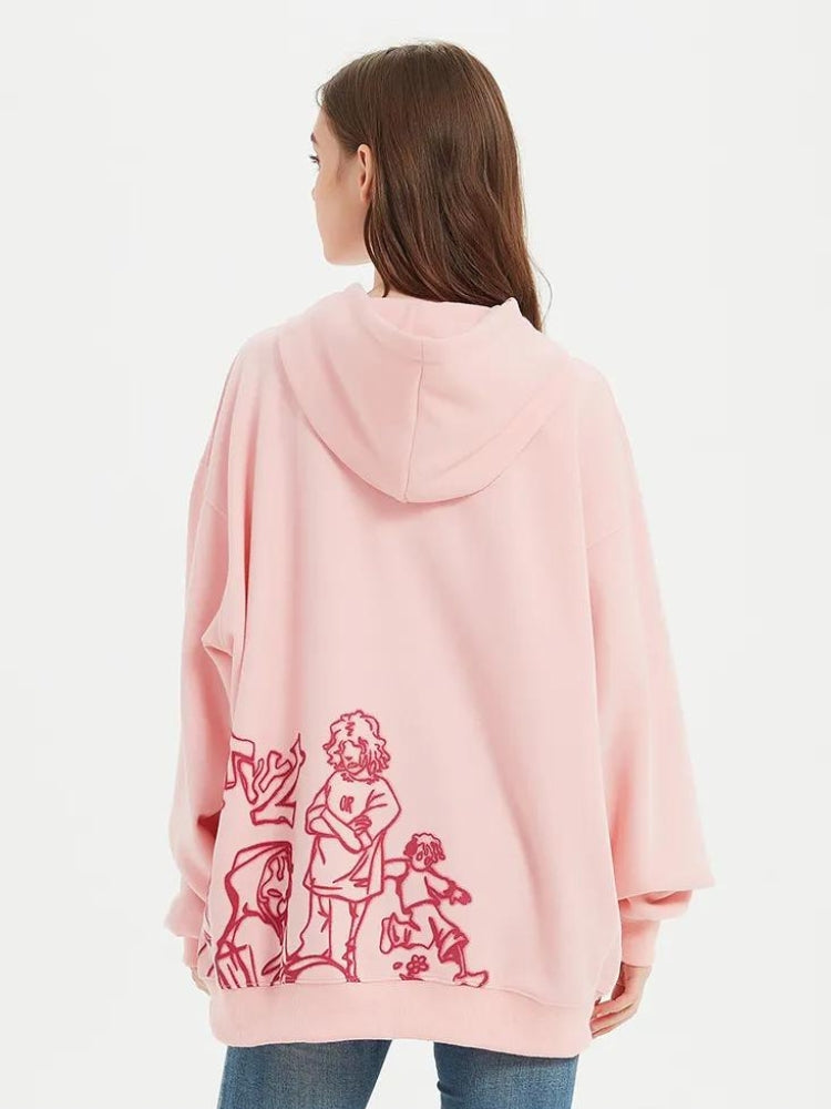 Graphic Printed Hoodie - KAYSMAR