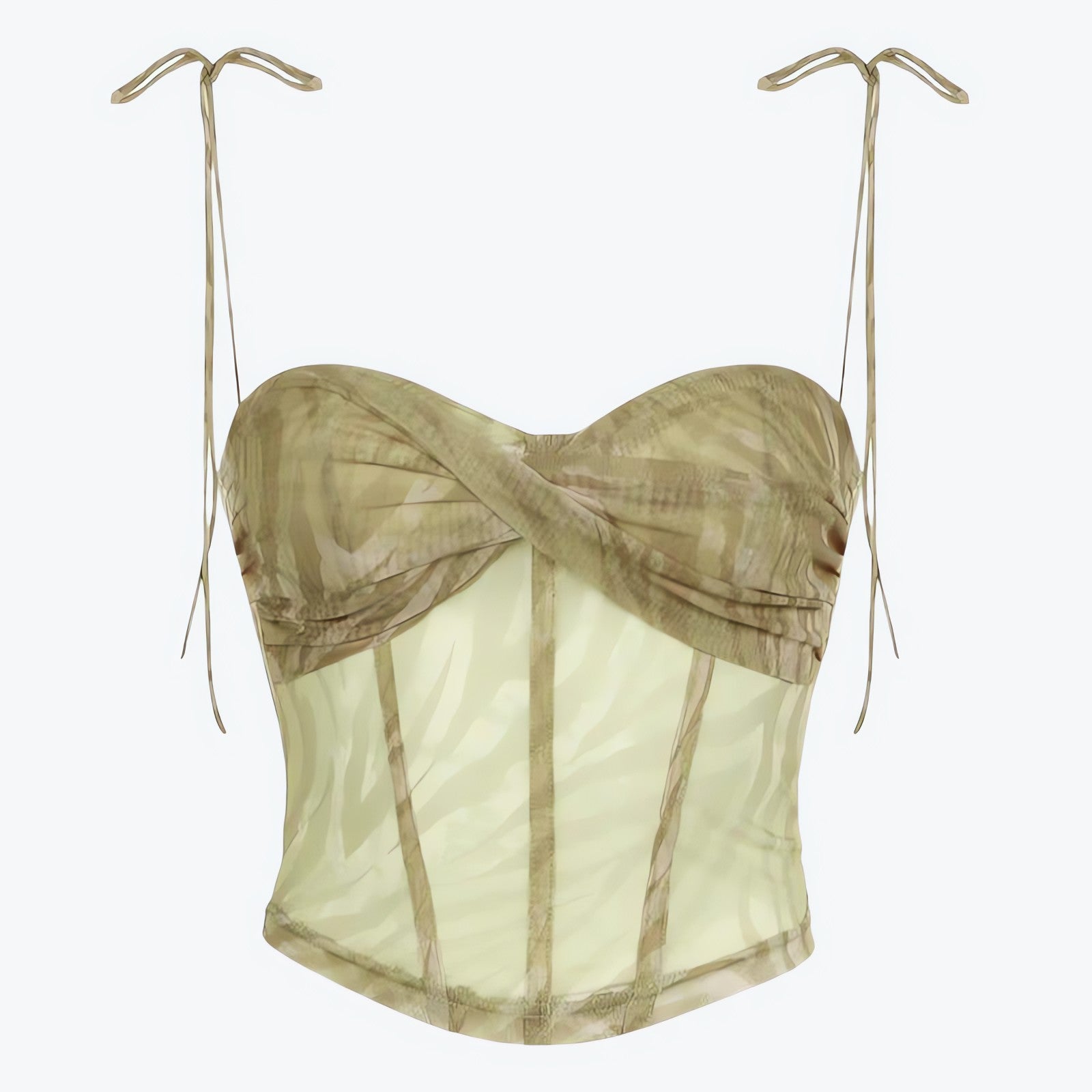 Green Corset Top - KAYSMAR
