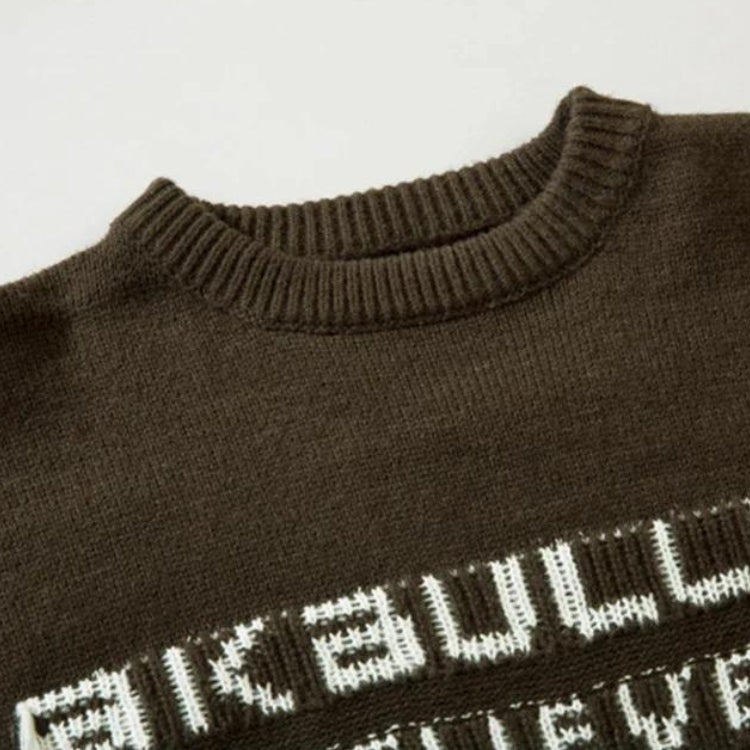 Grunge AK-Bullet Tasseled Sweater - KAYSMAR