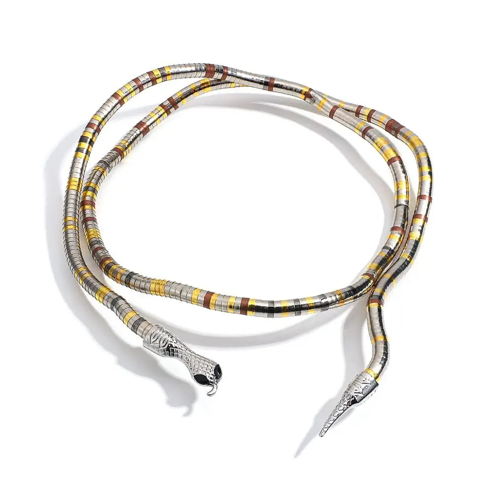 Grunge Snake Necklace & Bracelet - KAYSMAR