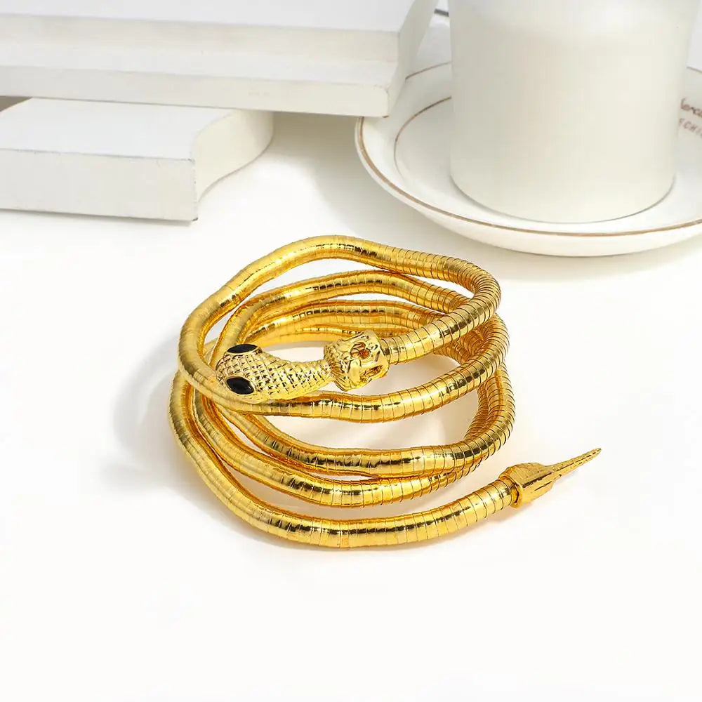 Grunge Snake Necklace & Bracelet - KAYSMAR