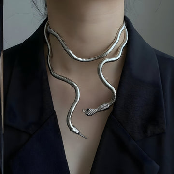 Grunge Snake Necklace & Bracelet - KAYSMAR