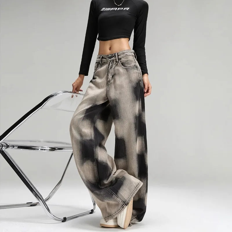 Grunge Sprayed Jeans - KAYSMAR