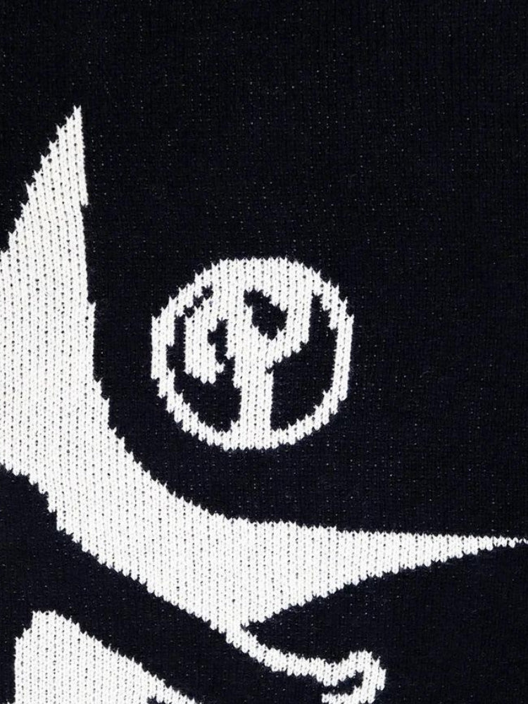 Grunge Starboy Distressed Knitted Sweater - KAYSMAR