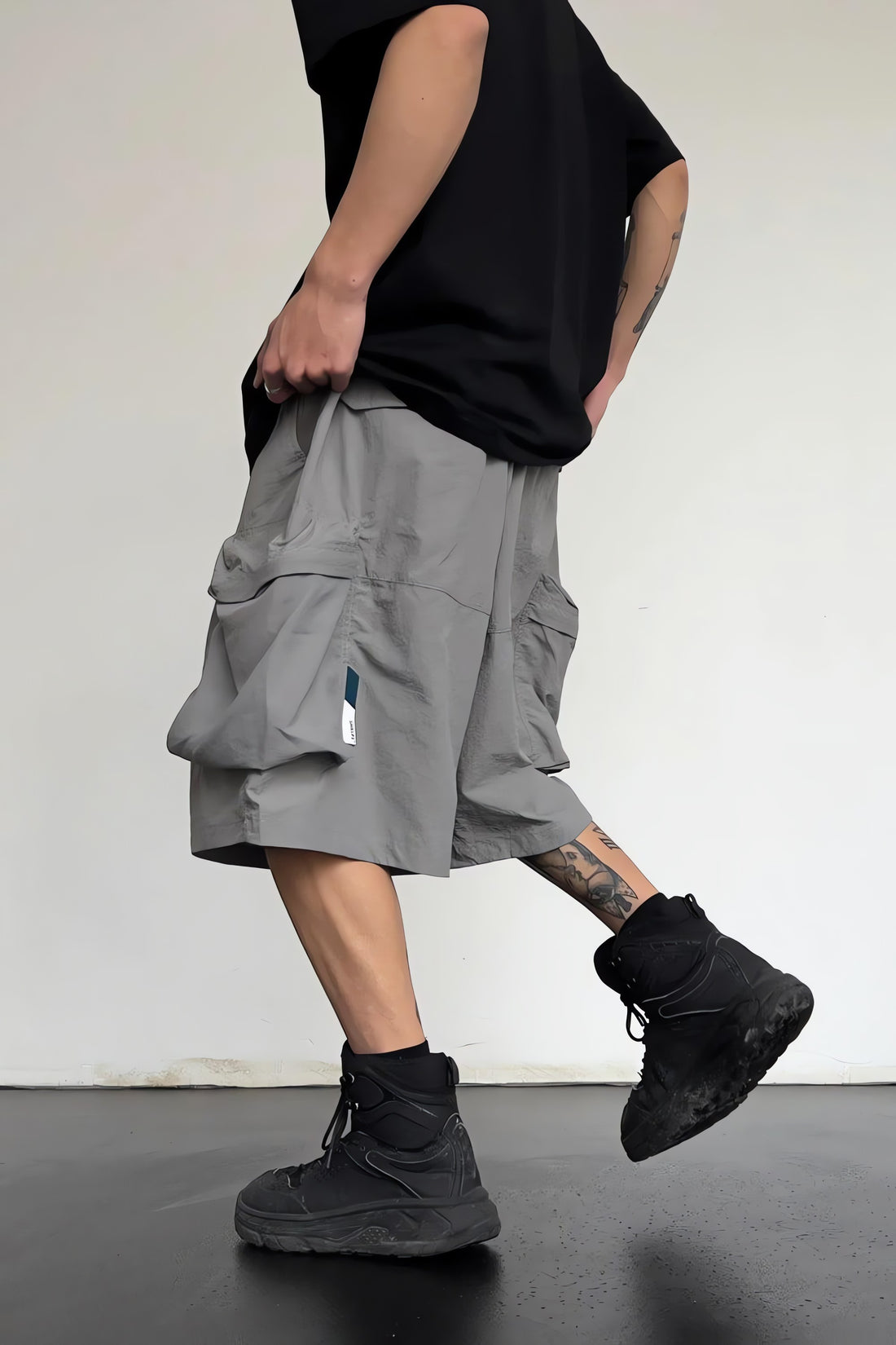 Grunge Cargo Shorts - KAYSMAR