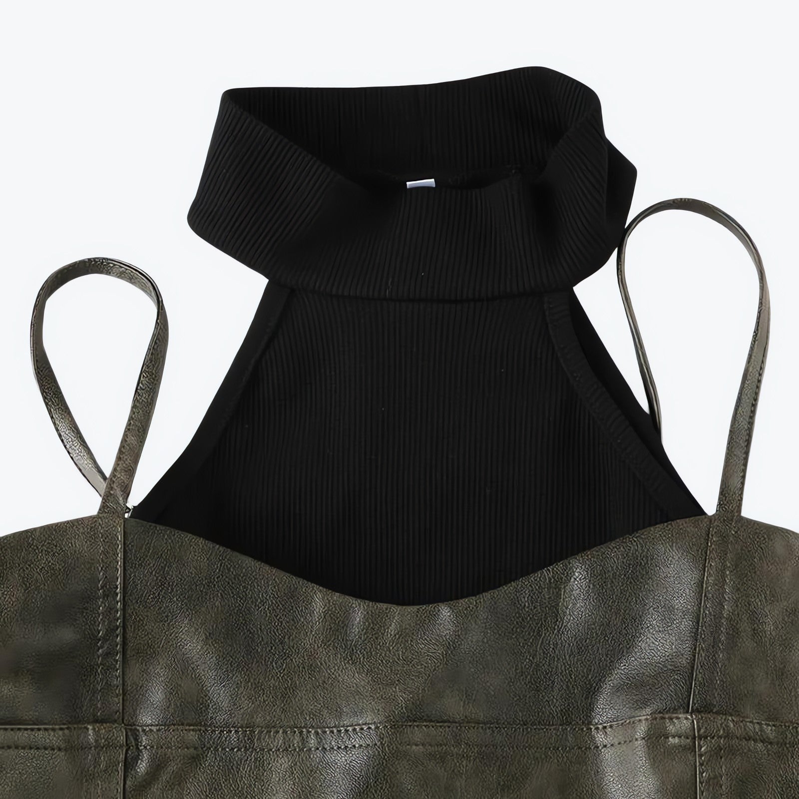 Grunge Crop Halter Top - KAYSMAR