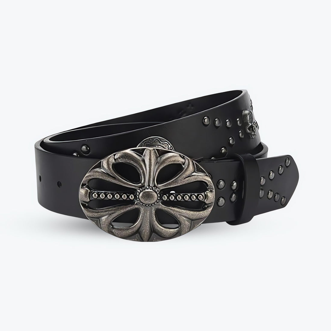 Grunge Cross Buckle Belt - KAYSMAR