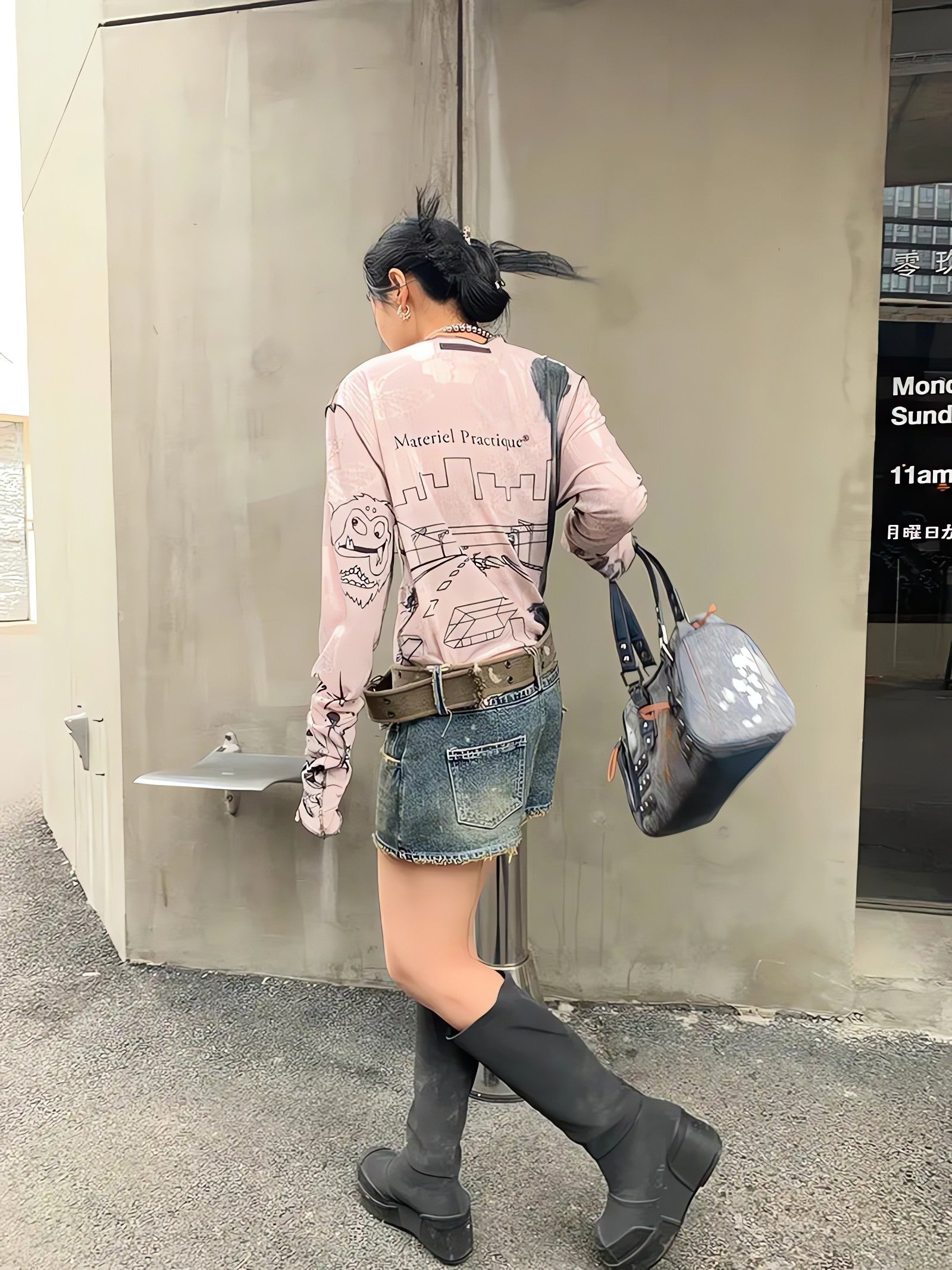 Grunge Harajuku Top