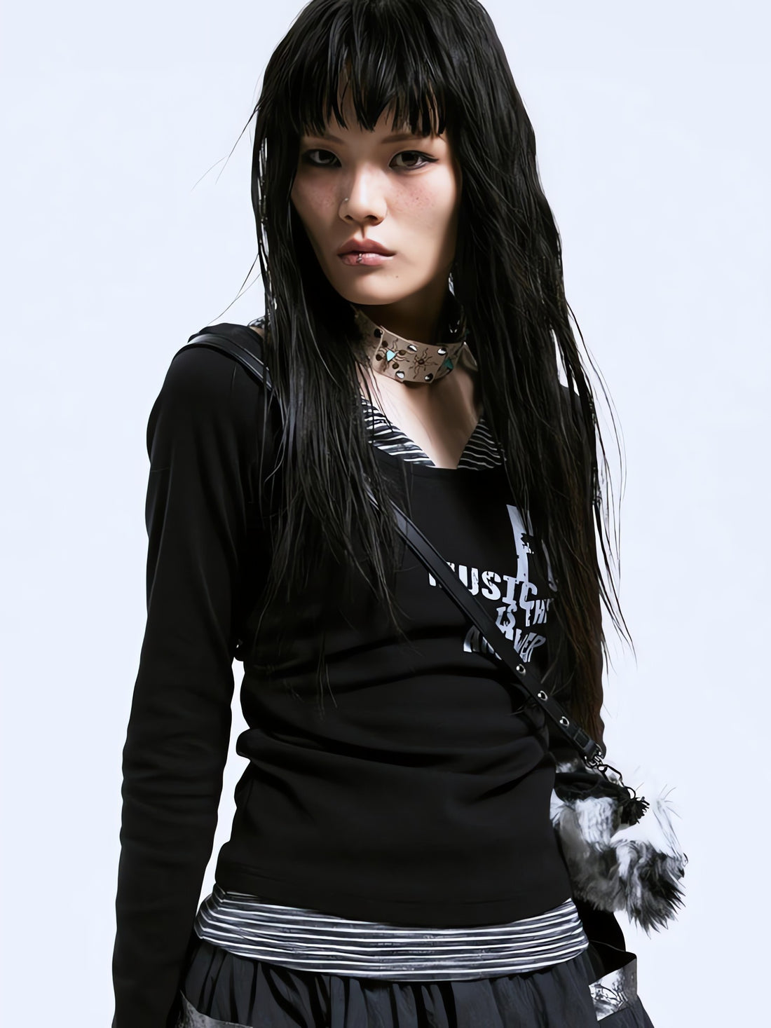 Grunge Layered Top - KAYSMAR