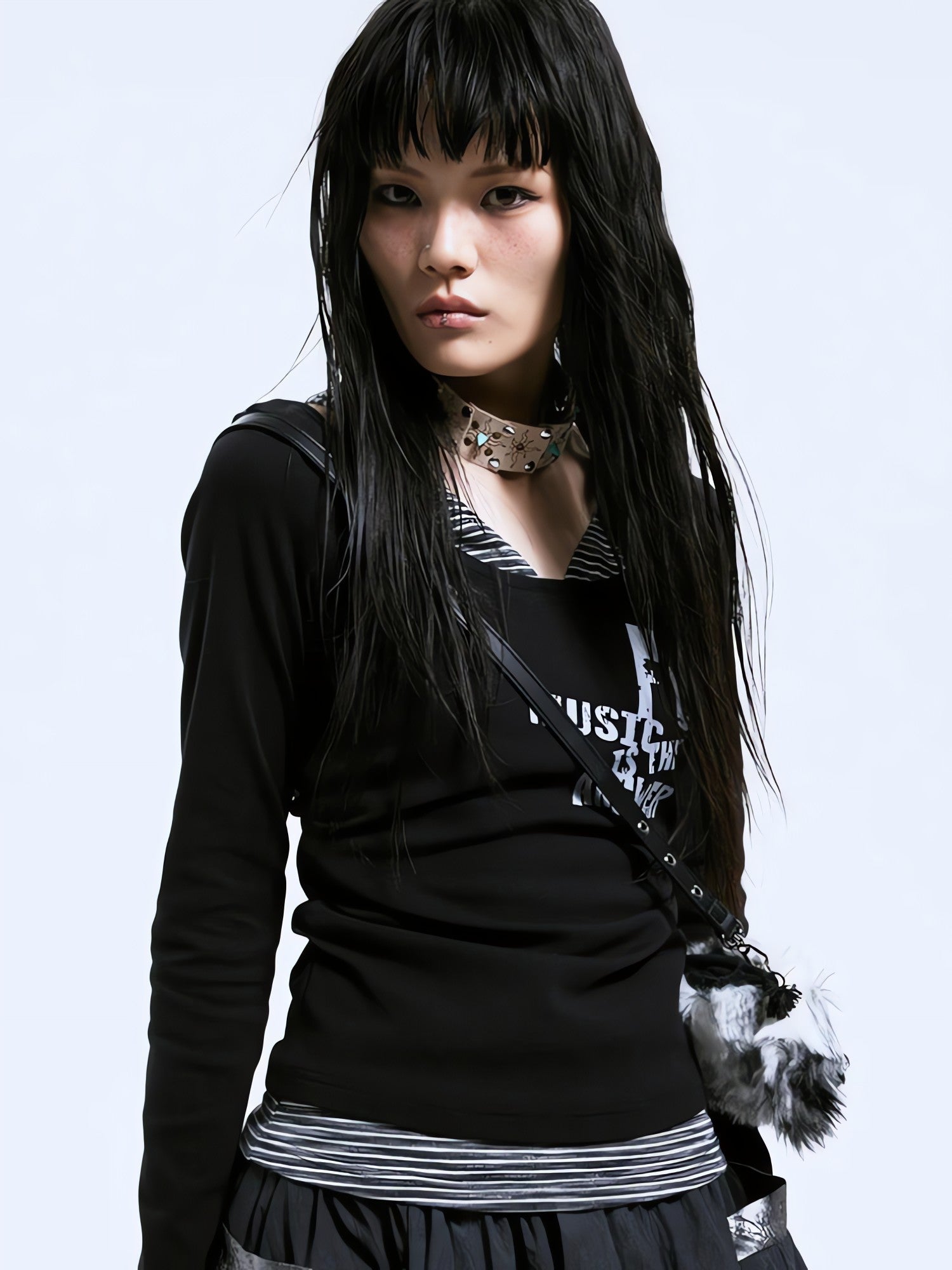 Grunge Layered Top - KAYSMAR