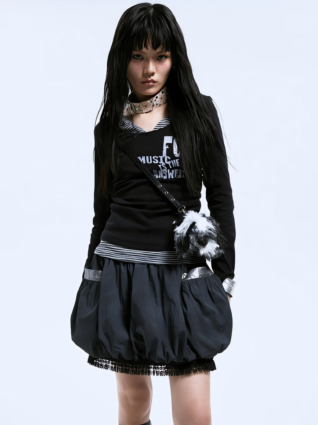 Grunge Layered Top - KAYSMAR