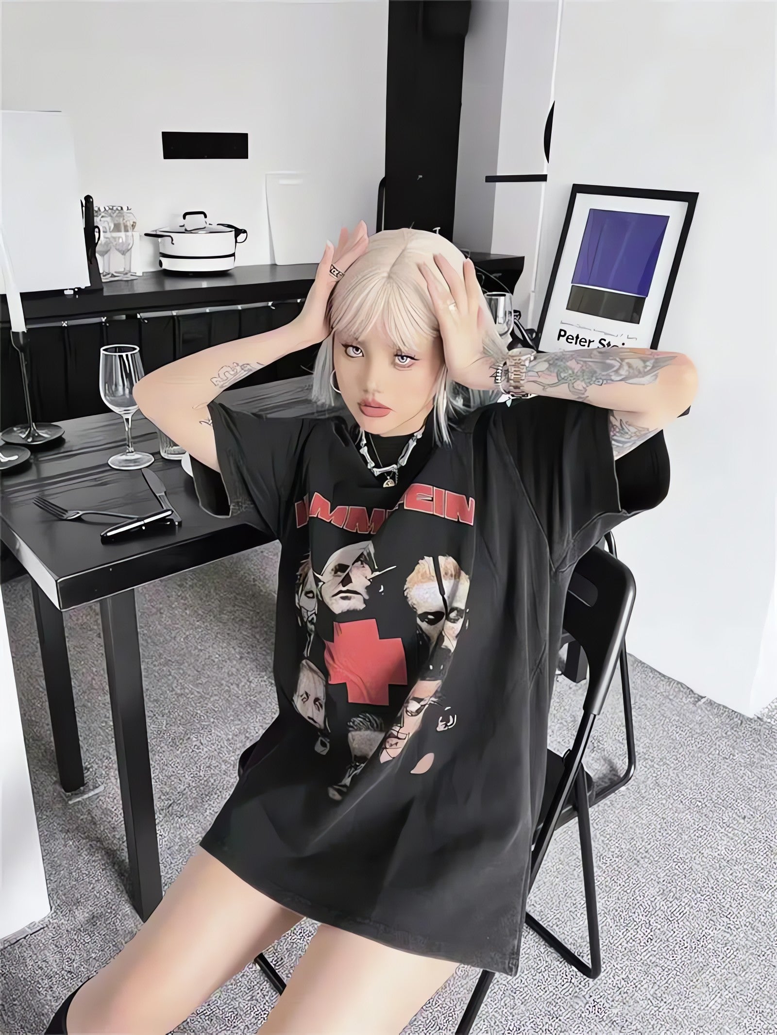 Grunge Rammstein Tee - KAYSMAR