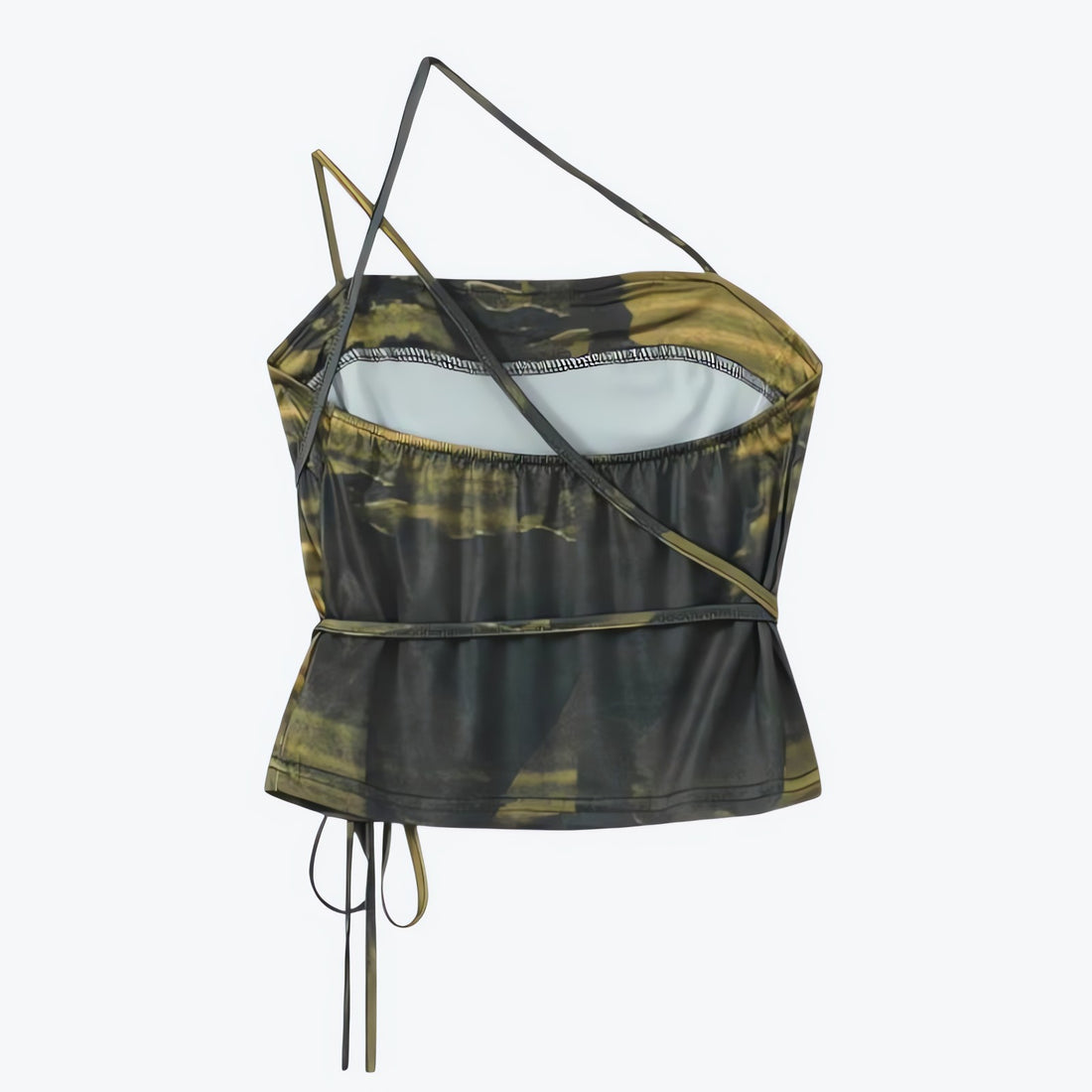 Grunge Snake Lace Up Top - KAYSMAR