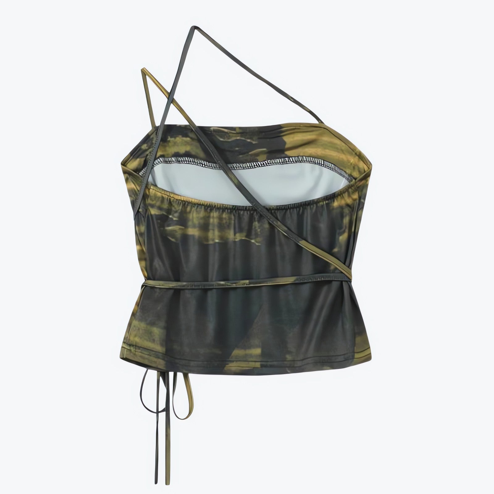 Grunge Snake Lace Up Top - KAYSMAR