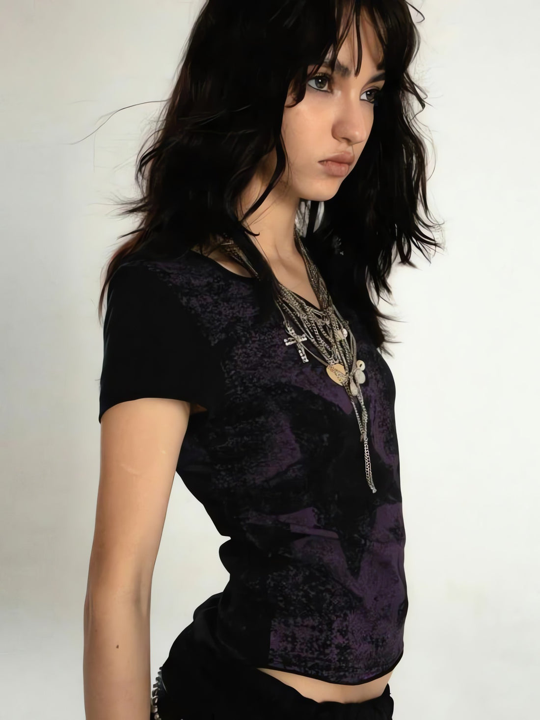 Grunge Star Printed Top - KAYSMAR