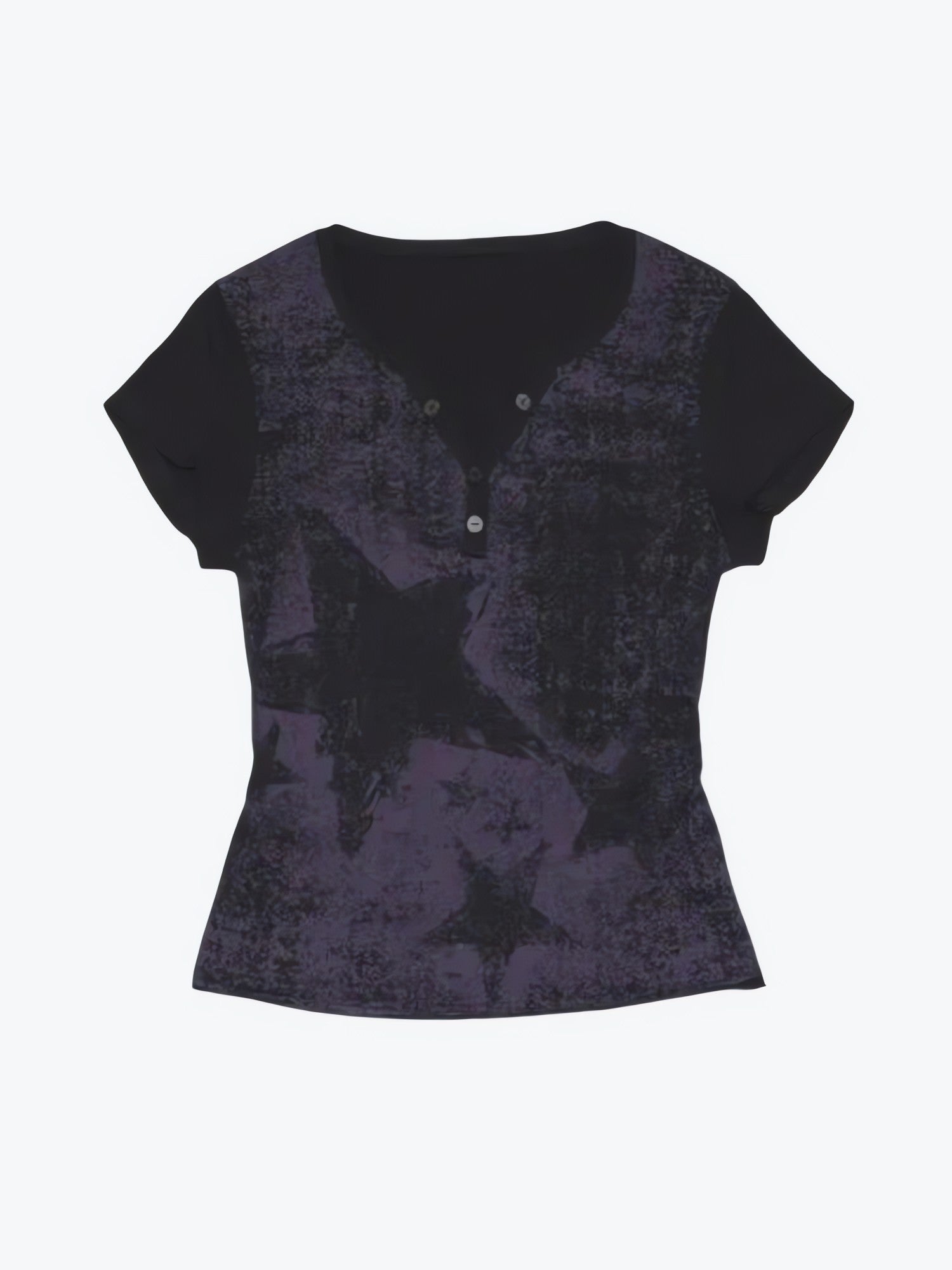 Grunge Star Printed Top - KAYSMAR