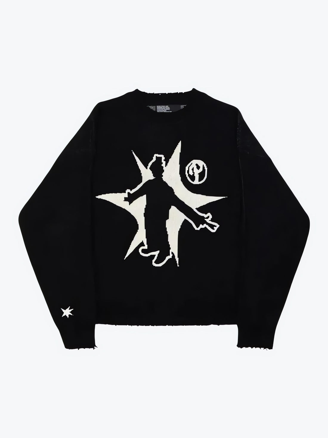 Grunge Starboy Distressed Knitted Sweater - KAYSMAR