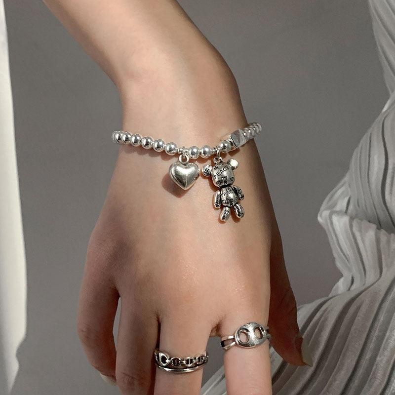 Heart and Bear Bracelet - KAYSMAR