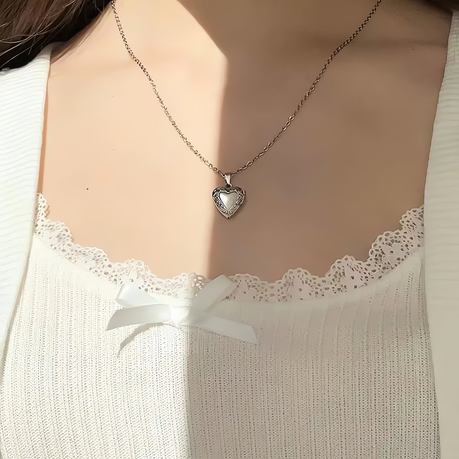 Heart Locket Necklace