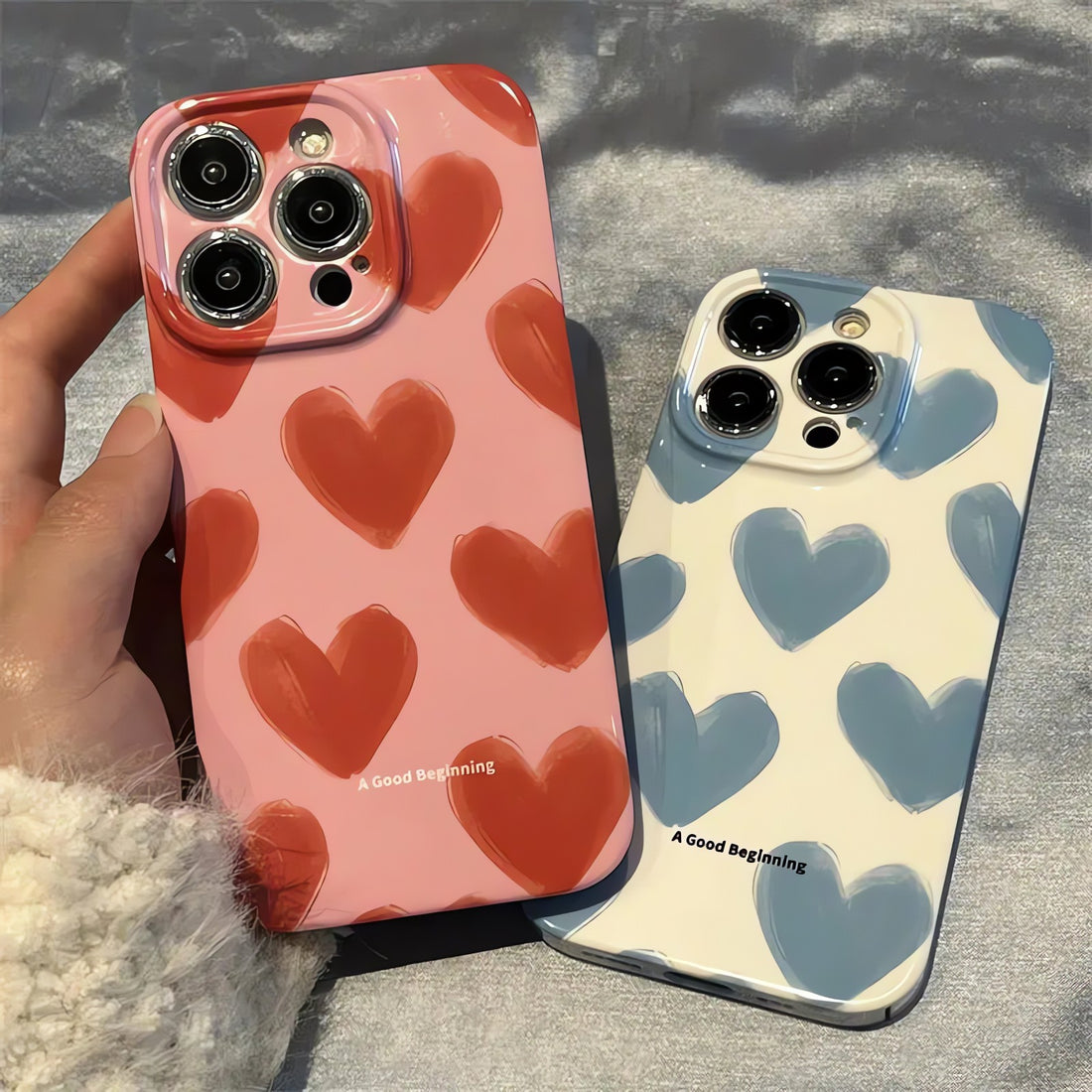 Heart Painting Phone Case - KAYSMAR