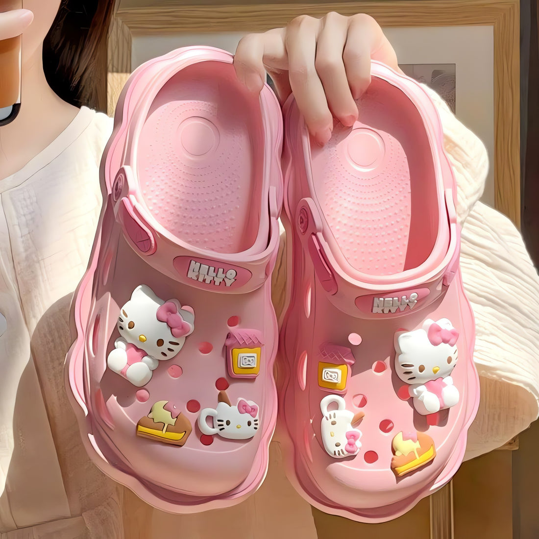 Hello Kitty Clog Slippers - KAYSMAR