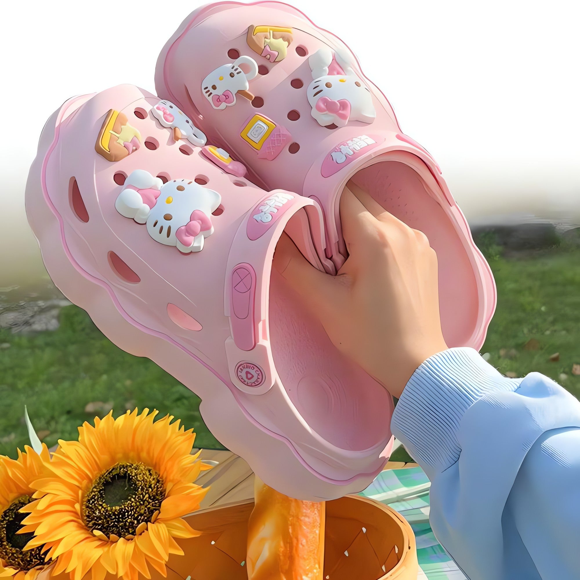 Hello Kitty Clog Slippers - KAYSMAR