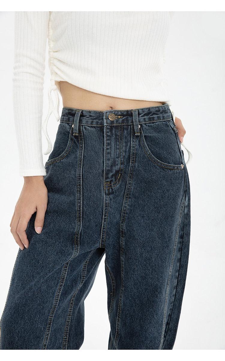 High Waisted Wide Leg Jeans - KAYSMAR